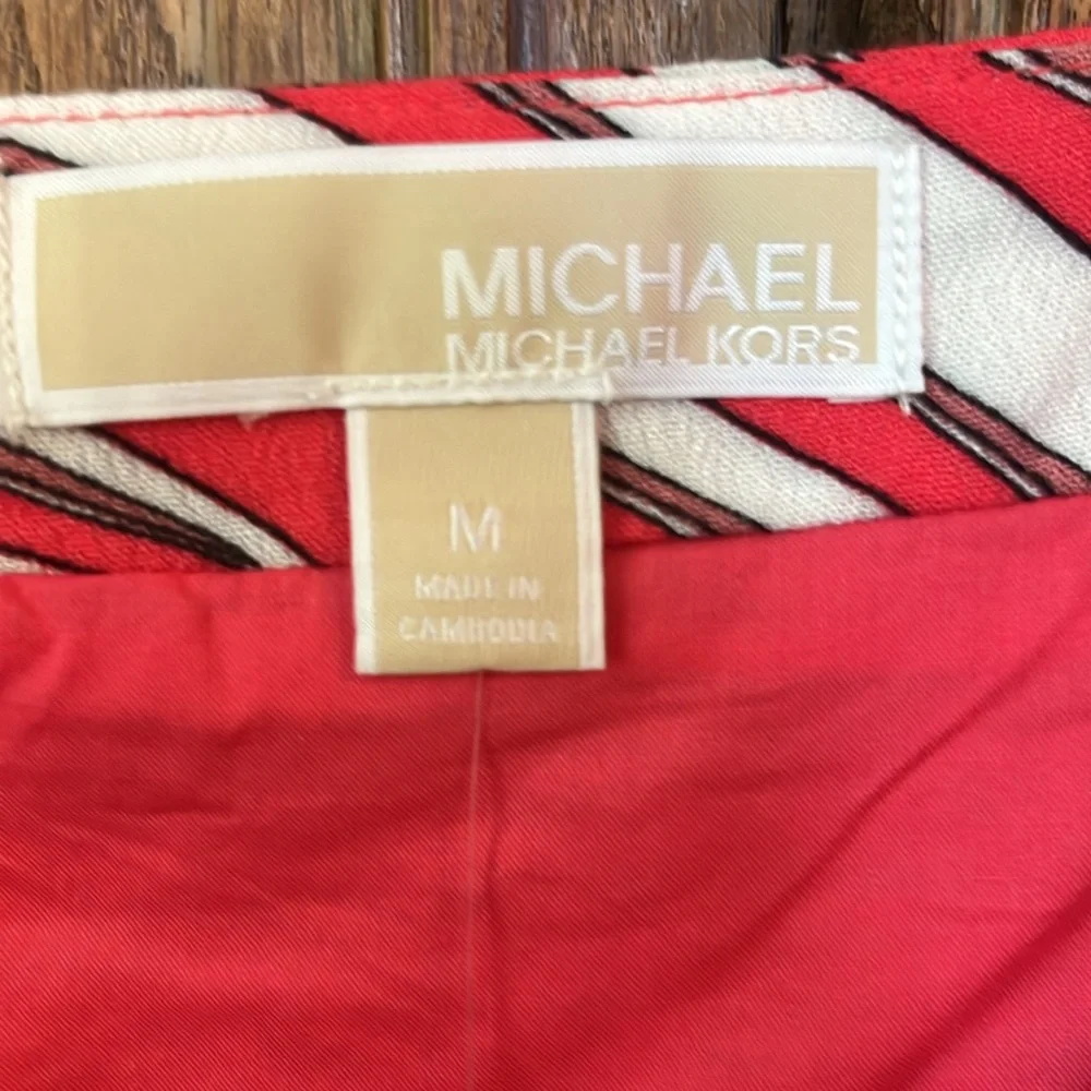 Michael Kors Soft Zebra Midi Dress